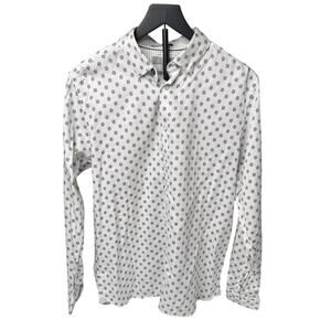 Ted Baker Men's White Dress Shirt - Size 4 (US Large)
